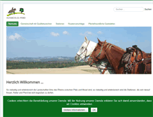 Tablet Screenshot of hunsrueck-zu-pferd.net